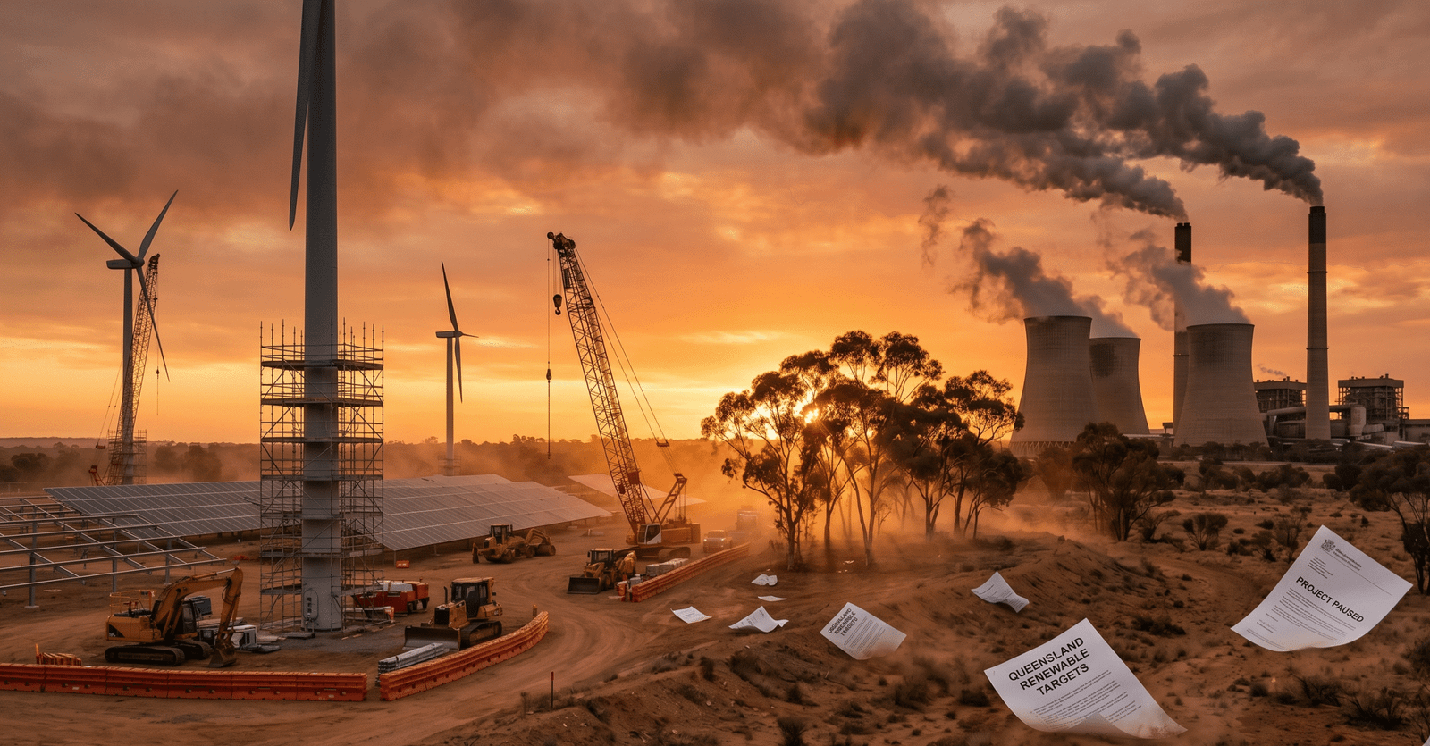 Queensland Renewable Energy Transition Slows