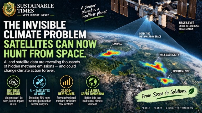 AI Can Now Hunt Methane Emissions From Space. Why That Could Change Climate Action