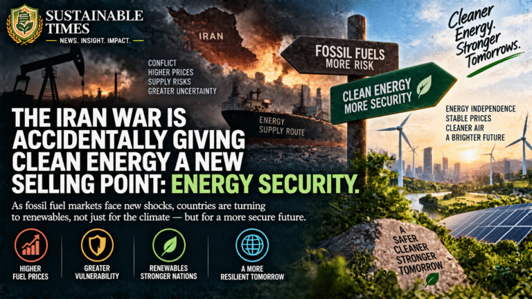 Iran War Is Reshaping the Clean Energy Race Through Energy Security