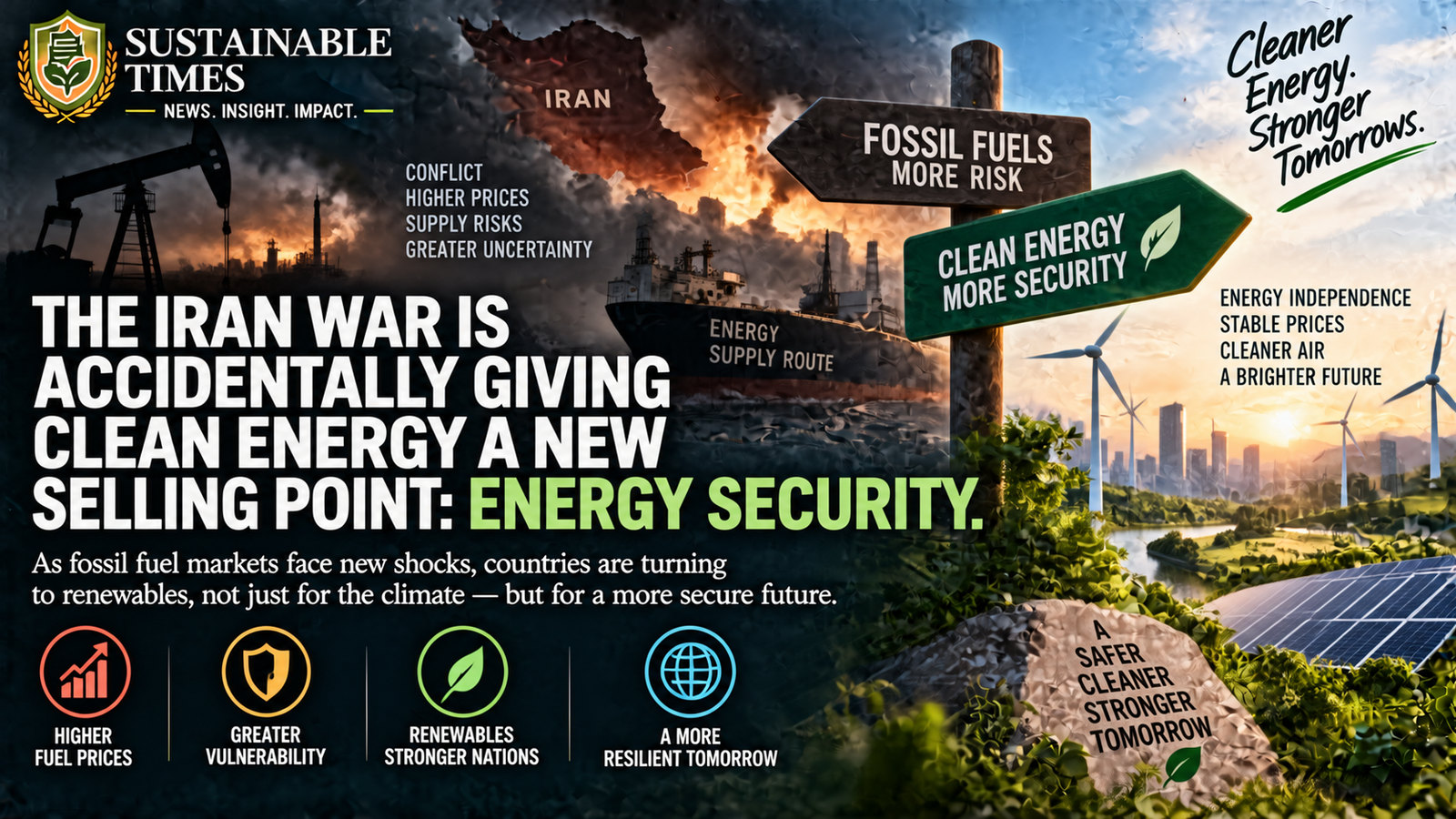 Iran War Is Reshaping the Clean Energy Race Through Energy Security