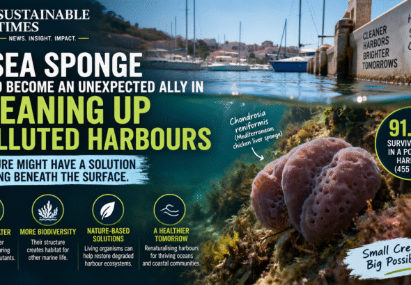 Could Sea Sponges Help Restore the World's Polluted Harbours?