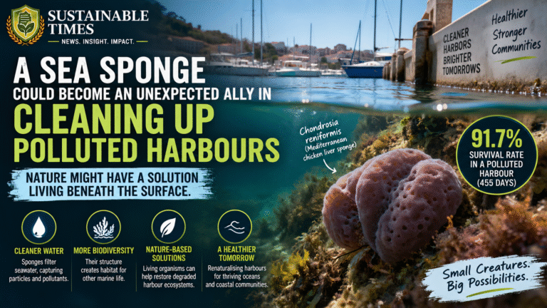Could Sea Sponges Help Restore the World's Polluted Harbours?
