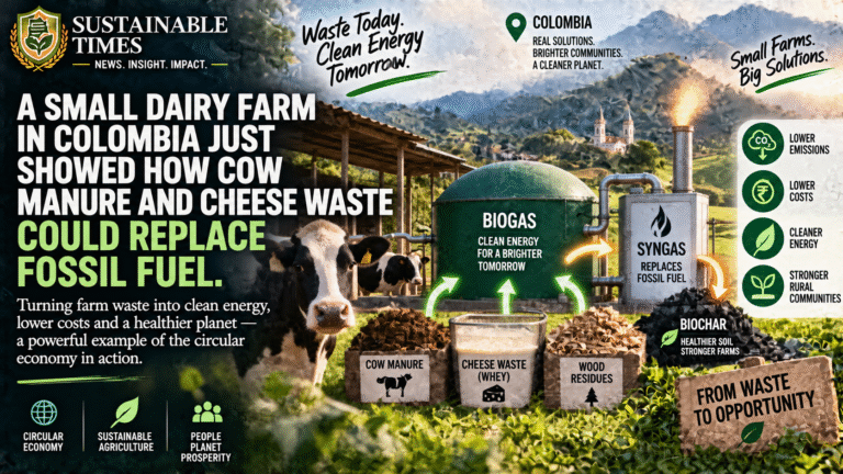 How a Small Colombian Dairy Farm Turned Manure and Cheese Waste Into Energy