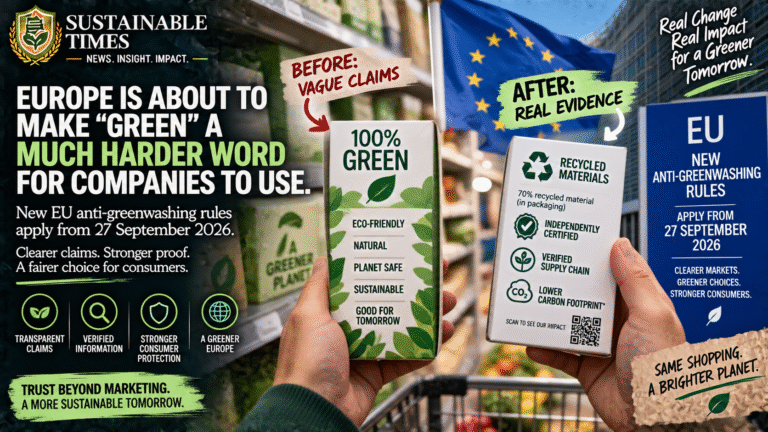 EU's New Greenwashing Rules Begin This Week: What Companies Need to Know