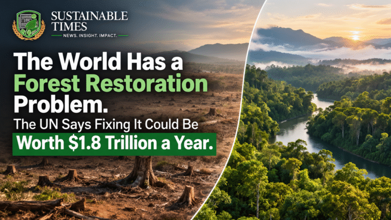 The World’s Forest Restoration Problem Could Be a $1.8 Trillion Opportunity