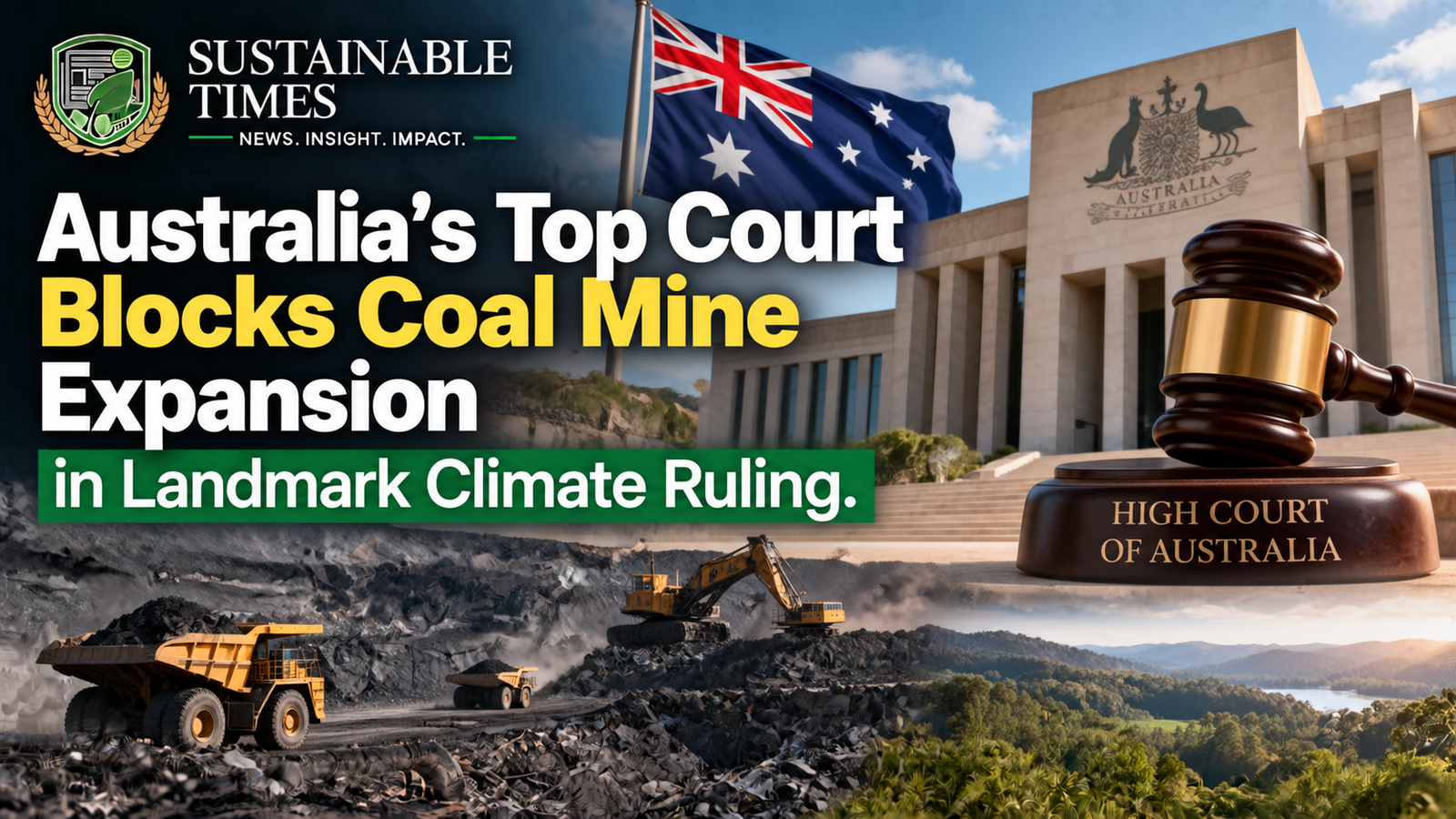 Australia’s Top Court Blocks Coal Mine Expansion in Landmark Climate Ruling