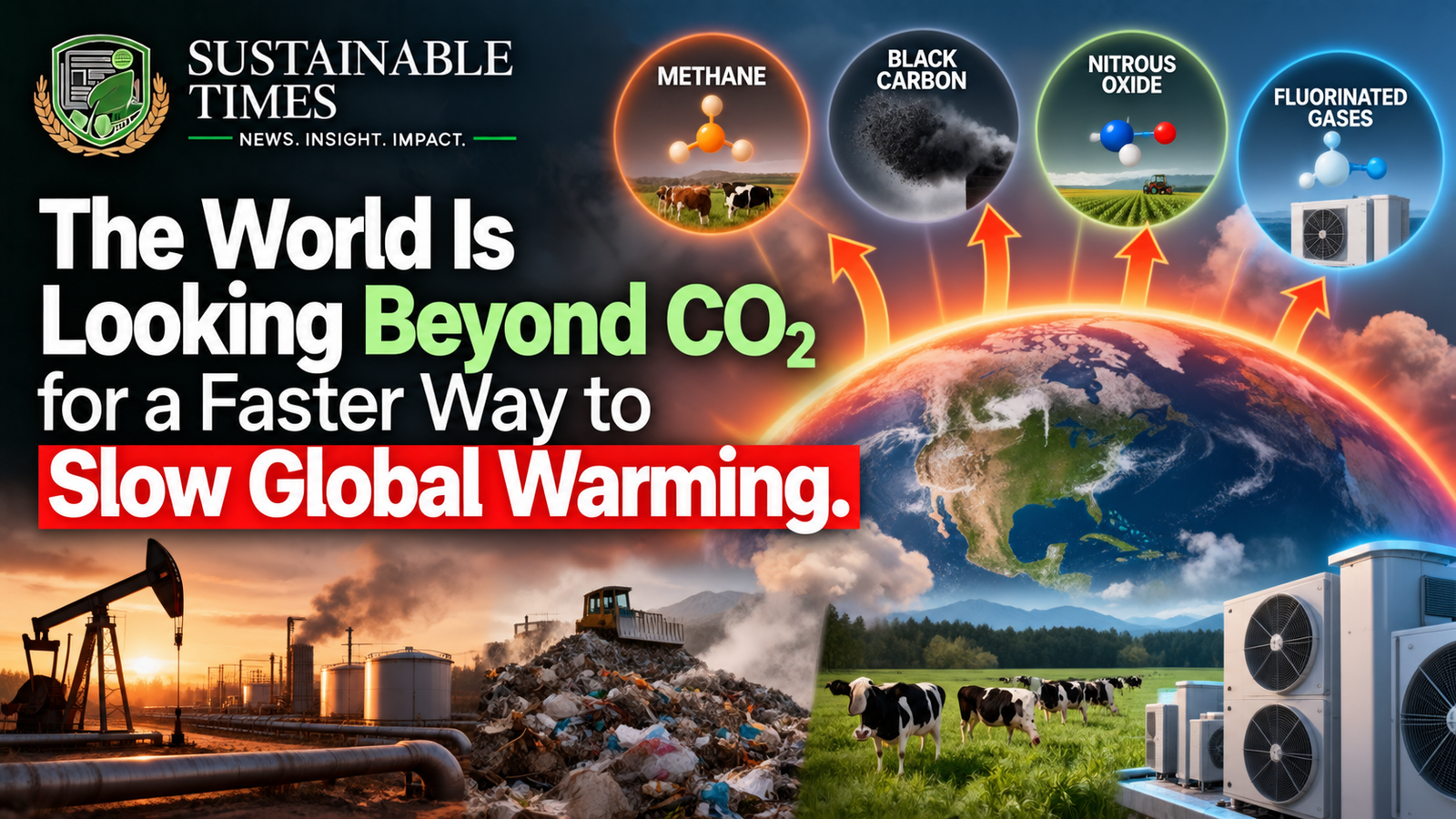 The World Is Looking Beyond CO₂ for a Faster Way to Slow Global Warming