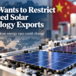 China’s Solar Technology Export Shift