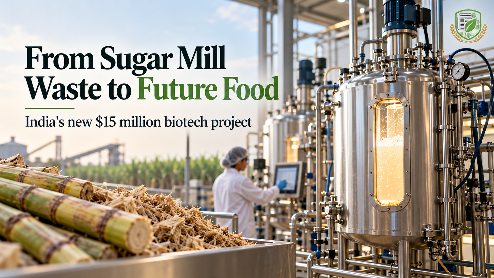 From Sugarcane Waste to Future Food