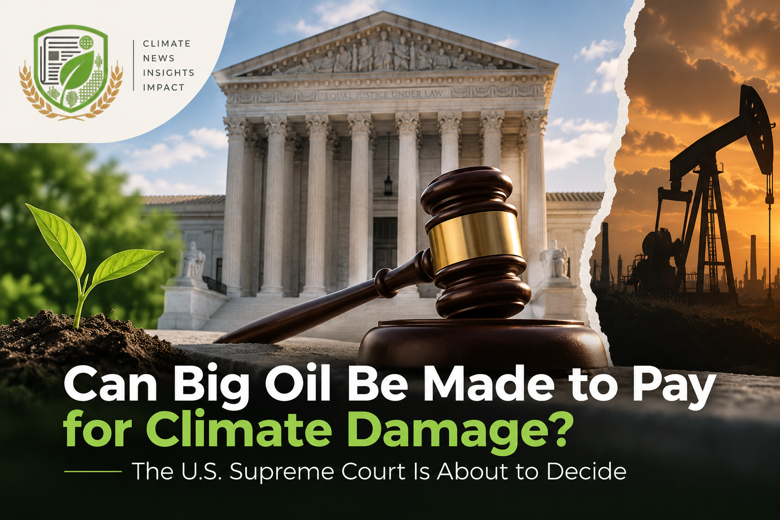 Can Big Oil Be Made to Pay for Climate Damage? The U.S. Supreme Court Decides